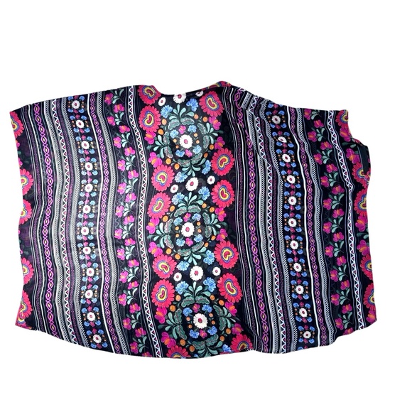 SHOW ME YOUR MUMU PETA TUNIC MEXICALI MULTICOLOR FLORAL PRINT - Picture 13 of 15